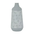 thumbnail image 6 of DecMode 10"W, 22"H Metal French Country Vase , Grey , 1-Piece, 6 of 8