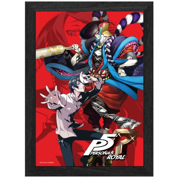 Pixel Frames Plax Persona 5 Royal -Yusuke Kitagawa Fox 10"x12 Pouces Lenticulaire Art 3D