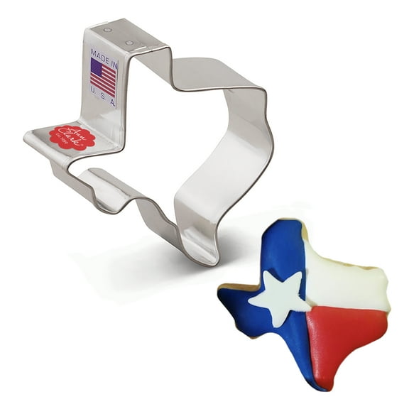 Ann Clark Texas Cookie Cutter 3", Made in USA