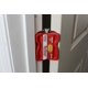 thumbnail image 2 of Tope de puerta plegable Fat Ivan con imán, rojo, 2 of 7