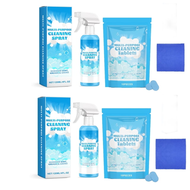 Limpiador multiusos 120ml | Potentes comprimidos para eliminar manchas • Penetración rápida y profunda para la suciedad persistente • Restaura la limpieza de la superficie • Aroma fresco y duradero