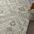 thumbnail image 6 of Nourison Scandinavian Shag Southwestern Ivory/Grey 7'10" x 10'6" Area Rug, (8' x 11'), 6 of 9