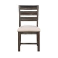 thumbnail image 2 of Coast To Coast Imports Aspen Court Wood Dining Chairs in Brown Rub (Set of 2), 2 of 6