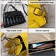 thumbnail image 3 of Bolso mensajero pequeño para dama, bolso de hombro para teléfono móvil para dama, bolso de mano liviano de cuero de moda., 3 of 5