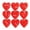 Red, variant on Kiplyki Love Heart-shaped Confession Romantic Smoke-free Birthday Small Candles Marriage Proposal Wedding Scene Decoration