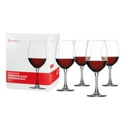 Spiegelau Wine Lovers Bordeaux Wine Glasses, Set of 4, European-Made Lead-Free Crystal, Classic Stemmed, Dishwasher Safe, Professional Quality Red Wine Glass Gift Set, 20.5 oz