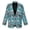 Blue Horse Wild Floral, variant on Multicolor Tropical Palm Leaf Floral Pattern Women Button Blazers Business Casual Blazer Jacket Open Front Long Sleeve Coat Dressy Casual Suit Jackets Collar Lapel Front Pockets, XS