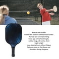 thumbnail image 4 of Ensemble de Raquettes de Pickleball Sac de Raquettes de Pickleball Sac à Main Élégant Raclette Fibre Nid d'Abeille Tendance Balles d'Exercice en Fibre, 4 of 7