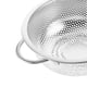 thumbnail image 2 of EeaseMX Cesta de desagüe de acero inoxidable Cesta de tamiz de arroz y cesta de vegetales Canasta de drenaje multipropósito para cocina en el hogar (plata, diámetro exterior de 16.5 cm), 2 of 8