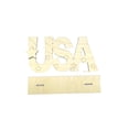 thumbnail image 1 of DIY LECTURAS EN INGLÉS USA Ornamentos de artesanía sólida Increíble Diseño de tema único en julio 4ª base y tarjeta Inserción Colgante 2 Conjuntos Advancent HA012158-03, 1 of 7