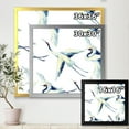 thumbnail image 4 of Designart 'Asian Crane Bird Impression I' Traditional Framed Art Print, 4 of 4