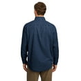thumbnail image 2 of Port & Company SP10 Mens Long Sleeve Value Denim Shirt, Ink Blue - Large, 2 of 2