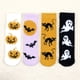 thumbnail image 2 of Calcetines de Halloween para mujer Tsseiatte que brillan en la oscuridad, con diseño de calabazas, suaves, cálidos y acogedores, de forro polar coral., 2 of 8