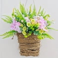 thumbnail image 1 of Spring And Summer Flower Garlands Front Door Baskets Flower Garlands Simulated Flower Wall Hanging Farmhouses Home Decorations, 1 of 5