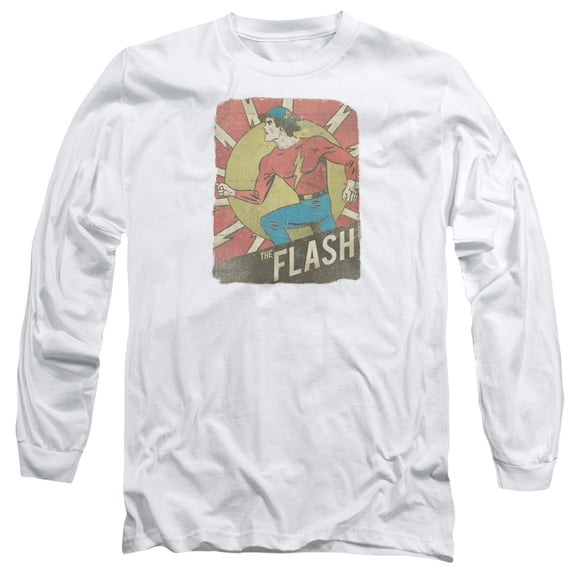Dc Flash - Tattered Poster - Long Sleeve Shirt - XX-Large