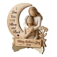 thumbnail image 2 of Wooden Mothers Day Mom Desk Decor, Beautiful Mom Birthday Gifts for Mother, Home Ornament For Birthday Thanksgiving Holiday, 2 of 6