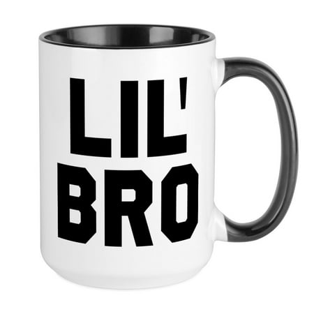 

CafePress - Lil Bro - 15 oz Ceramic Large Mug