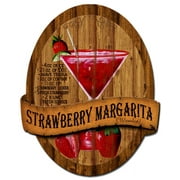 3-D Strawberry Margarita “Made in the USA with heavy gauge steel"