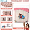 thumbnail image 3 of Disney Moana Ensemble de Literie Grand - 7 Pcs Comprend Ensemble de Draps et Oreiller, 3 of 8
