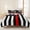 Red, variant on 3 Pieces Queen Quilt Set,Farm Animal Highland Cow Soft Bedding Sets with 1 Quilt & 2 Pillow Shams,Retro Sunflowers Daisy Summer Bedspread Lightweight Coverlet Comforter for All Season