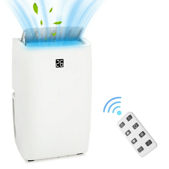 Air Conditioner, 12000 Btu Portable Air Conditioners, Fan, Cooling & Dehumidification 3-In-1 Ac Unit, Portable Ac with 24h Timer & Remote Control, Cool Up to 550 Sq.Ft Ac Units for Rooms