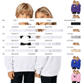 thumbnail image 3 of Otqutp Kids Boys Girls Pullover Hoodie Cute Panda Graphic Long Sleeve Sweatshirt Fashion Loose Tops with Kangaroo Pocket, 3 of 7