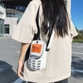 thumbnail image 2 of Bolso Hombro WDOplteas creativo PU con correa ajustable y Cierre, 2 of 9