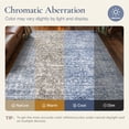 thumbnail image 5 of KUETH 2x7 Vintage Runner Rug Machine Washable, Kitchen Runner Rug for Floor and Hallway, Non Slip Flat Pile Area Rug with Rubber Backing for Entryway Bathroom Bedroom Laundry, 5 of 10