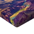 thumbnail image 2 of Ambesonne American Fitted Sheet, Grand Canyon Sunrise, Twin XL Size, Blue Tan, 2 of 3