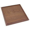 thumbnail image 4 of Bandeja para servir, plato rectangular de madera para té, fruta, comida para comer, trabajar en la cocina, dormitorio, 25 X 25, 4 of 5