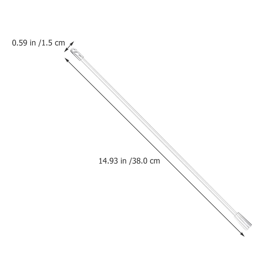 Curtain Pull Rod Blind Opener Window Blind Stick Clear Blind Rod for Window Blinds And Shades