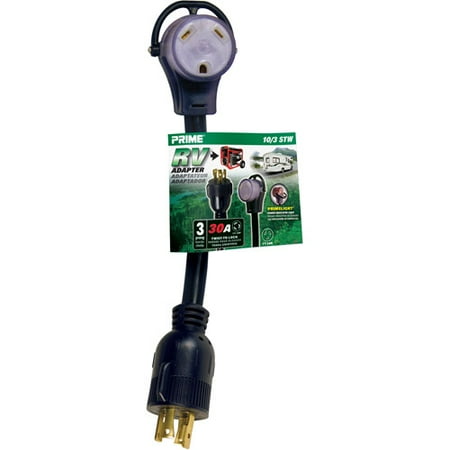 Prime Rv Generator Adapter, 30 Amp Twist