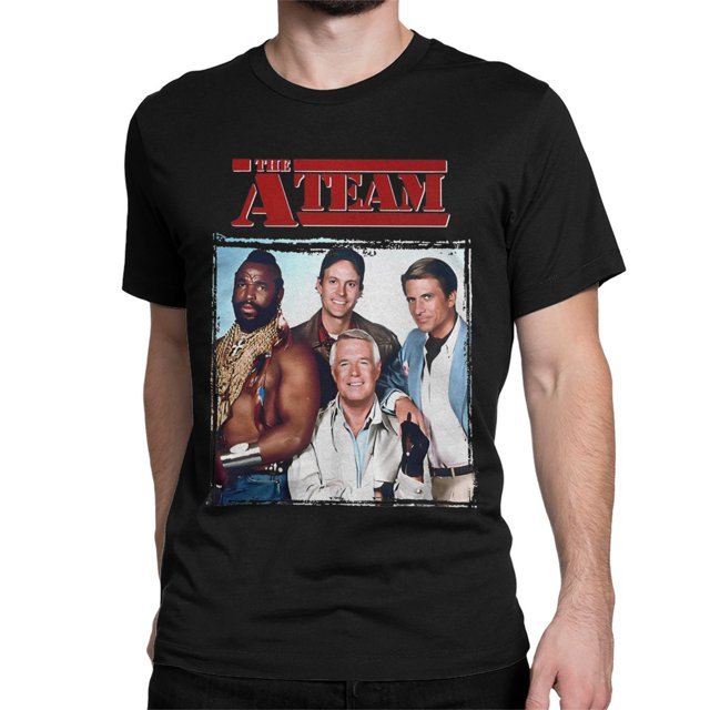 Regalos para amantes de la película "El Equipo A", regalo para fanáticos de la película, camiseta de algodón para hombre y mujer, camiseta de cuello redondo, camiseta de manga corta.