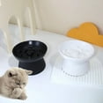 thumbnail image 2 of Cat Food Bowl Ceramic Elevated Cats Small Dogs Slow Feed Bowls Anti-choking Pet Eating Feeders Anti-gulping Puppy Supplies, 2 of 7