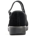 thumbnail image 4 of CHICVOMEY Mary Jane Shoes for Women Slip On Mary Jane Flats for Women Dance Casual & Work Ballet Flats with Arch Support Black Flats Adjustable Strap, 4 of 12
