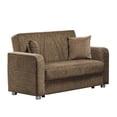 thumbnail image 3 of Ottomanson Magnificence Sleeper Loveseat, Beige Chenille, 3 of 7