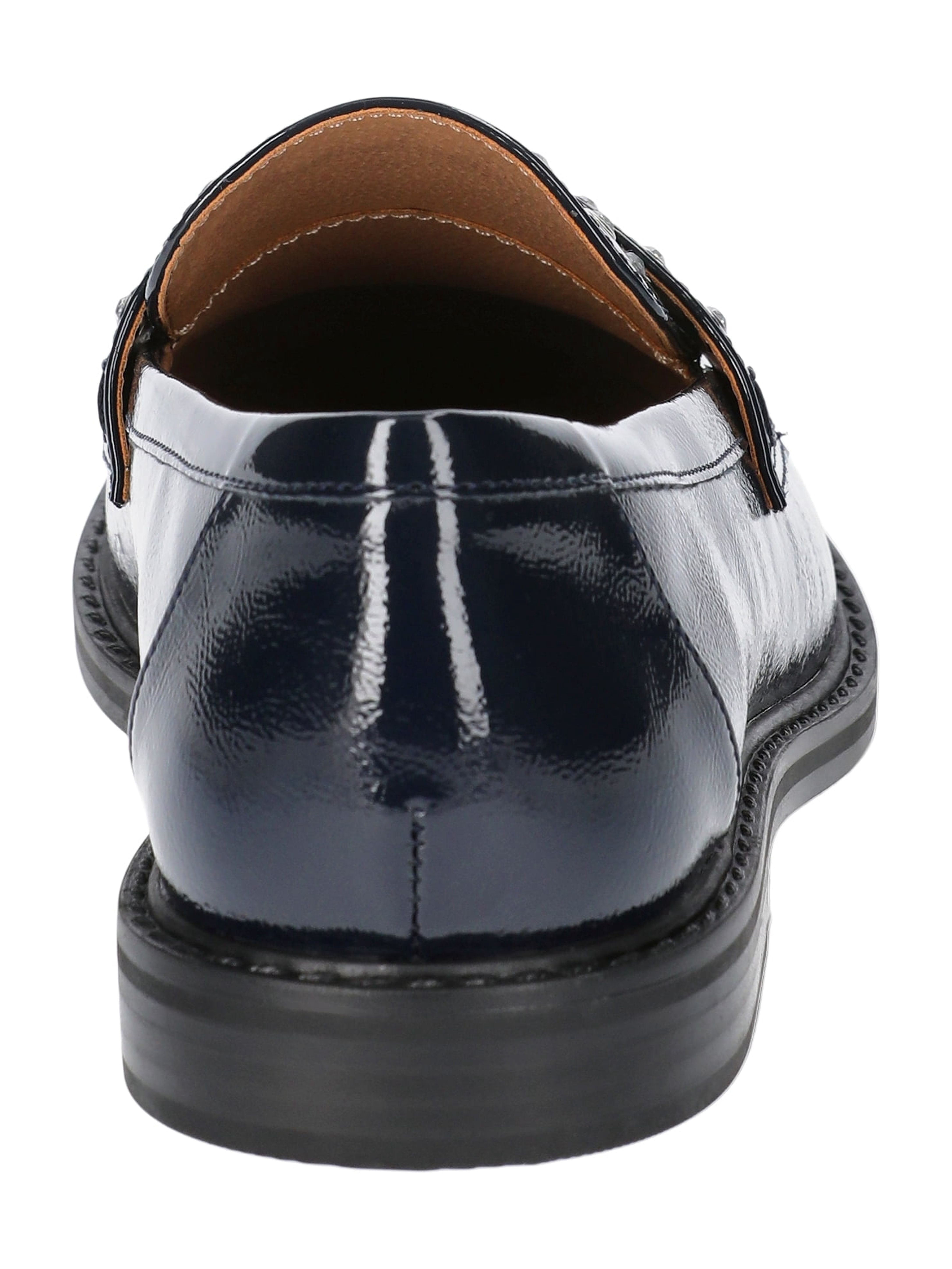 Free Assembly Women's Studded Faux Leather Loafers, Sizes 6-11
