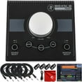 thumbnail image 1 of Mackie Big Knob Passive 2x2 Studio Monitor Controller Bundle with Waveform OEM DAW, 4x Mophead 10-Foot TRS Cable, 4x Cable Ties and Microfiber Cloth, 1 of 12