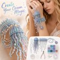 thumbnail image 2 of Kiddiway DIY Beaded Kit - 3D Beaded Craft Set with Beads and Cord, Beginner Beaded Kit for Adults and Kids, Great Arts and Crafts, 2 of 8