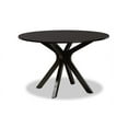 thumbnail image 4 of Baxton Studio Liese Modern and Contemporary Transitional Dark Brown Finished Wood 7-Piece Dining Set, 4 of 7