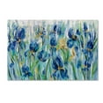 thumbnail image 2 of Trademark Fine Art 'Iris Flower Bed' Canvas Art by Silvia Vassileva, 2 of 4