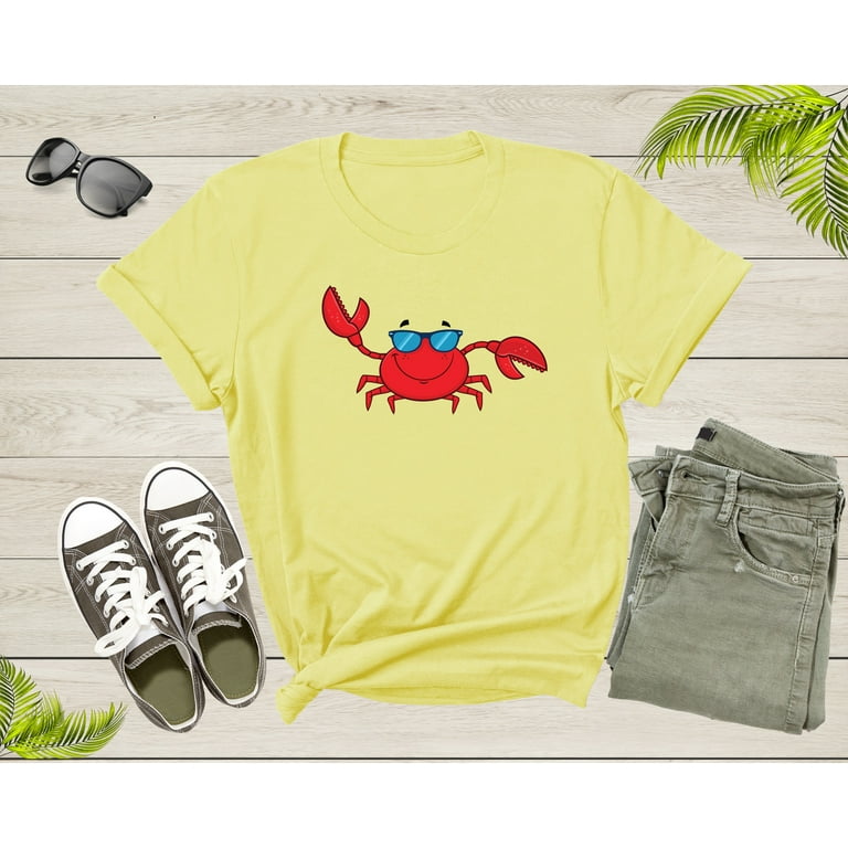 Kids Crab Shirt For Boys Or Girls | Cute Crab Gift Kids Crab Shirt For Boys Or Girls | Cute Crab Gift
