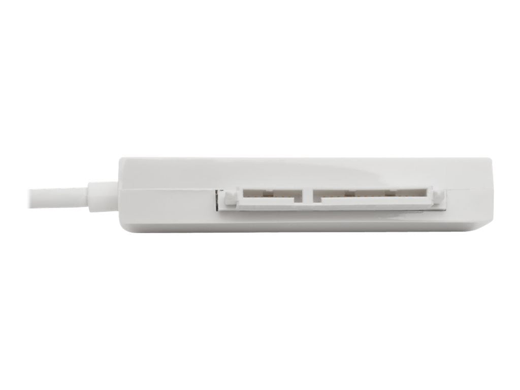 Tripp Lite U438-06N-G1-W USB 3.1 Gen 1 USB Type-C to SATA III Adapter Cable with UASP, 2.5 in. to 3.5 in. SATA Hard Drives