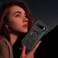 thumbnail image 7 of Allytechgroup for Google Pixel 9 / 9 Pro Case with Camera Kickstand, Support Wireless Charging Magnetic Phone Case for Women Men Military Grade Drop Protection for Google Pixel 9 / 9 Pro, Black, 7 of 7