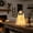 B, variant on Light Up Ghost Halloween Decor, Set of 2 Spooky Ghost Figurines for Indoor Home Mantel Shelf Tabletop (A B),B