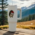 thumbnail image 4 of 3dRose, Cute Christmas Hedgehog Wearing Santa Costume , 30oz Tumbler, 4 of 7