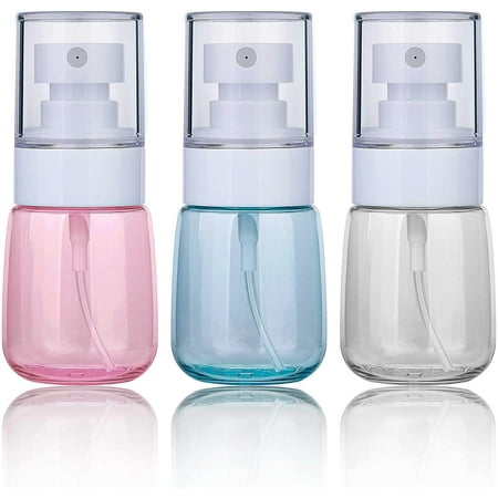 Accessoire Toilette Flacons Pompe Mousse 50ml - Lot De 2 - Distributeur Savon Voyage Transparent - Rechargeable Bouteille Rechargeable 50ml