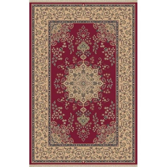 Brilliant 5 ft. 3 in. x 7 ft. 7 in. 7201-330 Rug - Red