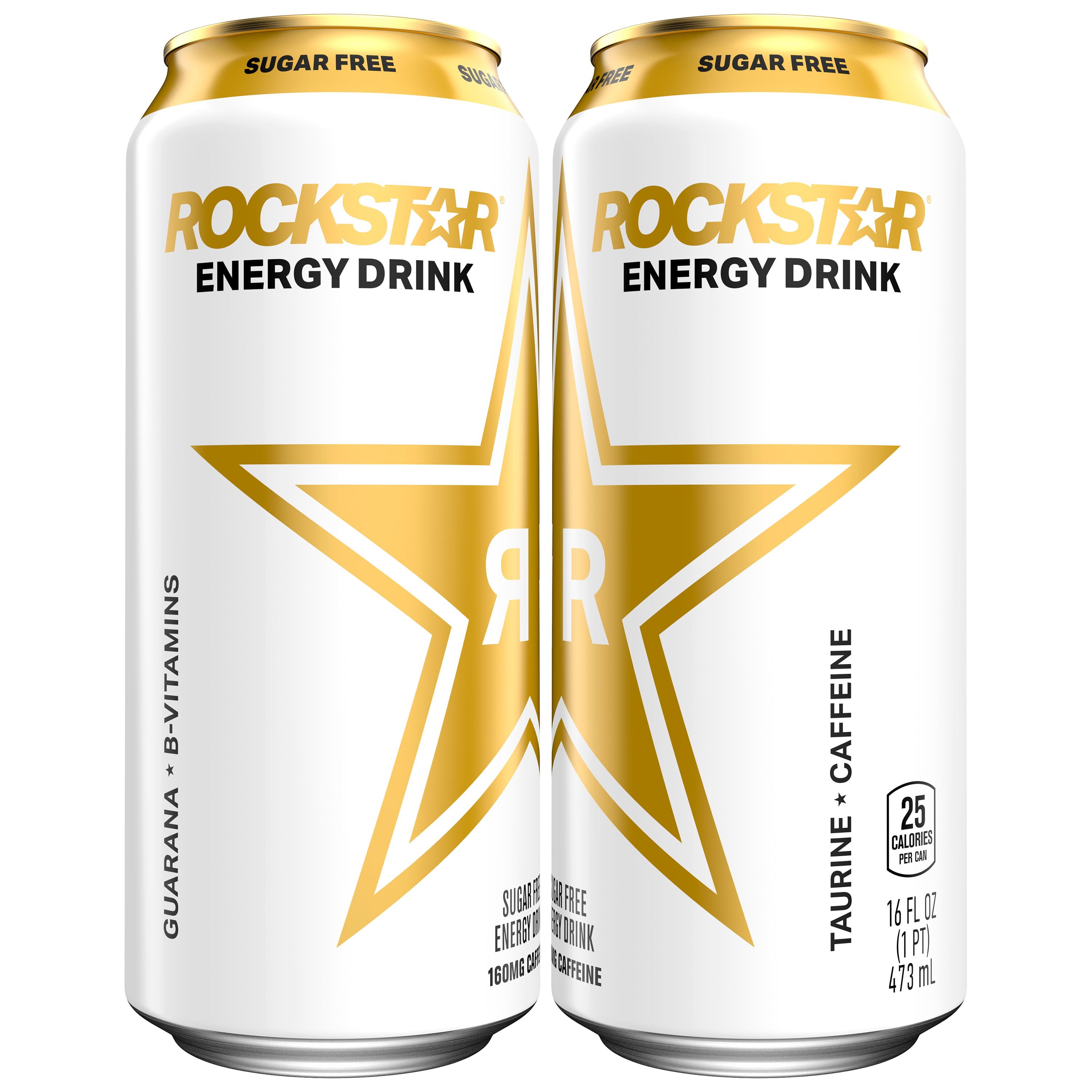 Rockstar, Sugar Free, Energy Drink, 16 fl oz, 1 Count, Shelf Stable