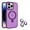 Darkpurple, variant on for iPhone 16 Plus Case with Stand, Slim Magnetic Phone Case with Camear Lens Protector Kickstand Support Wireless Charging Shockproof Protective Bumper for Apple iPhone 16 Plus, Darkpurple